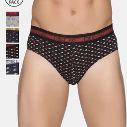 Force NXT Men Pack Of 5 Assorted Cotton Basic Briefs-picture-8