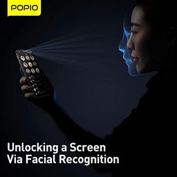 POPIO Tempered Glass Compatible For Iphone 13 / Iphone 13 Pro (Transparent) Full Screen Coverage Except Edges For Cellphone, Pack Of 1 image 4