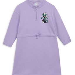 Puma Girl Graphic Printed Super PUMA Cotton A-Line Dress-image-43