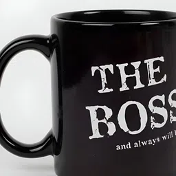 fnp Black & White Text or Slogans Printed Ceramic Glossy Mug 325ml-11
