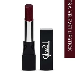 GLAM21 Long Lasting Stay On Lips Ultra Velvet Lipstick - Rustic Red 33-32