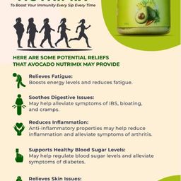 generic Pepco Avocado Nutrimix, Immunity Boosting Blend with Avocado, Banana and Carrot, 200g image 3