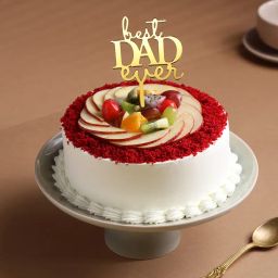 Best Dad Red Velvet Fruit Cake-image-10