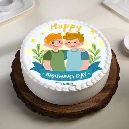 Forever Bond Brothers Day Cake-image-12
