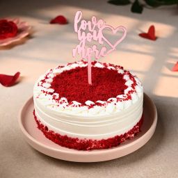 Cherished Love Red Velvet Cake-image-6
