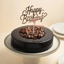 Kitkat Cake With Happy Birthday Topper-image-9
