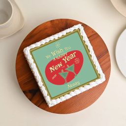 Cheerful New Year Cake-image-58