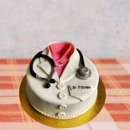 Doctor Coat Theme Cake-image-59