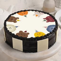 Cartoon Magic Kids Poster Cake-image-82