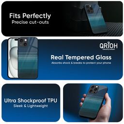 QRIOH Abstract Printed iPhone 13 Pro Max Back Case Mobile Accessories image 2