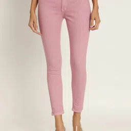 CORSICA Women Jean Skinny Fit High-Rise Light Fade Stretchable Jeans-image-84