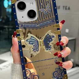 Luxury Kase Solid Printed iPhone 14 Plus Back Case Mobile Accessories-51
