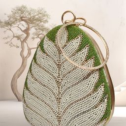 FOR THE BEAUTIFUL YOU Embroidered Box Clutch-19