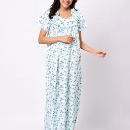 CHUI MUI Printed Maxi Nightdress-picture-24