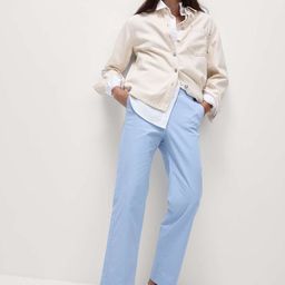 Marks & Spencer Women Straight Fit High-Rise Trousers-image-87