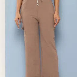 CORSICA Women Comfort Straight Fit Chinos Trousers-picture-12