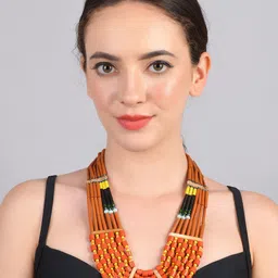 Bamboo Tree Jewels Necklace-picture-6