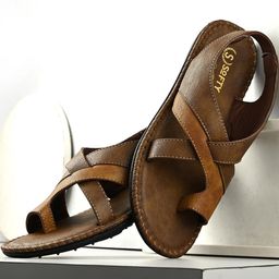 SOFTY VEGEN Men Ethnic Comfort Sandals-image-80