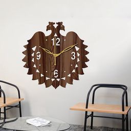 Freny Exim Brown Analogue Wood Wall Clock-image-79