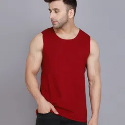 WOOSTRO 2-Pcs Ultra-Soft Innerwear Vests RS26 COMBO (MAROON) (BLKRST)-image-71