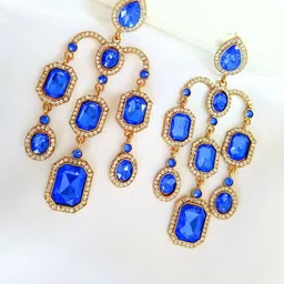 DressBerry Contemporary Drop Earrings-54