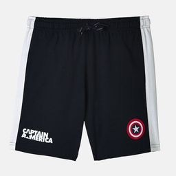 Octave Boys Graphic Printed Regular Fit Sports Mid-Rise Cotton Sports Shorts-picture-19