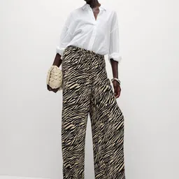 Marks & Spencer Women High-Rise Trousers-image-72