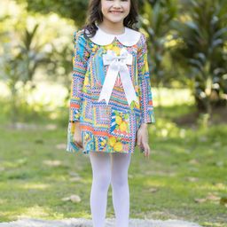 THE PONY & PEONY CO. Print A-Line Dress-picture-53