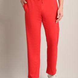 Moonaa Fashion Men Cotton Relaxed-Fit Track Pants-image-48