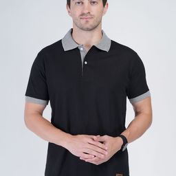 Polo Plus Men Polo Collar Bio Finish Pockets T-shirt-image-49