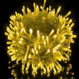 KAVYARA Yellow Rice Shape String Light image 4