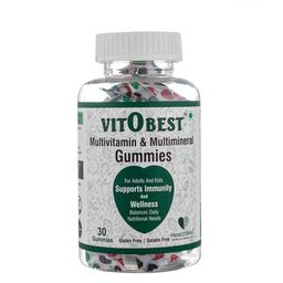 HealthBest VitOBest Multivitamin & Multimineral Gummies- 30 Gummies-image-33