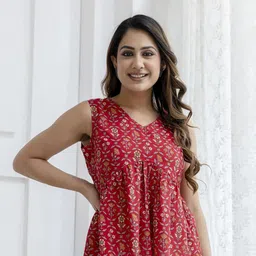 Nayo Women Cotton Printed Tunic-picture-13