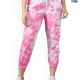 Funday Fashion Women Pack of 2 Tie and Dye Cargos Trousers-image-37