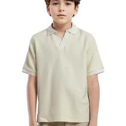 RARE ONES Boys Zolt Polo Collar Cotton T-shirt-picture-50