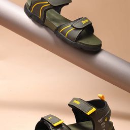 The Roadster Lifestyle Co Men Textured Sports Sandals-image-66