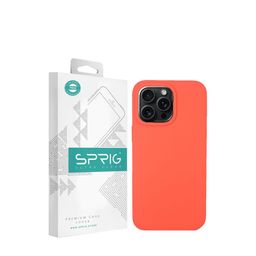 SPRIG Solid Printed iPhone 15 Pro Max Bumper Case Mobile Accessories-10