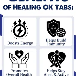 Healing Pharma Set Of 2 OK Multivitamins Tablet For Strong Immunity - 10 Tablets Each image 5
