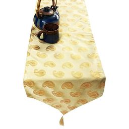 Pink Parrot Multi-Coloured Ethnic Motifs Printed Table Runner-image-76