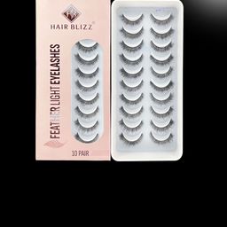 Hairblizz Set of 10 Jolly Feather Light Eyelashes-12