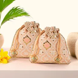 By Kuber Industries Women Orange Potli-image-29