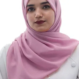 Solid Cotton Blend Women Pink Scarf-image-80