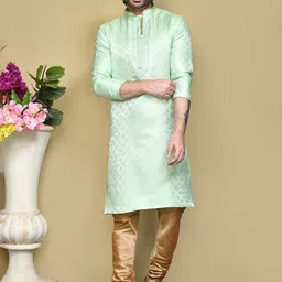 RANAK Men Regular Kurta with Pyjamas-12