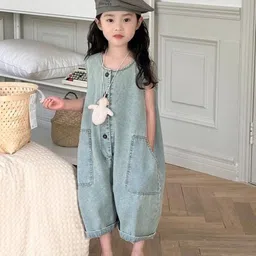 LULU & SKY Girls Basic Jumpsuit-image-76
