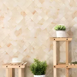 Asian royal Brown & White Printed Waterproof Wallpaper-image-99