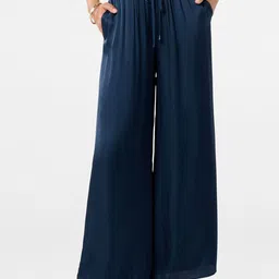 Forever New Women Relaxed High-Rise Pleated Trousers-image-37