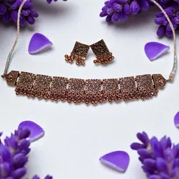 Jolly Faces Women Copper-Plated Jewellery Set-29