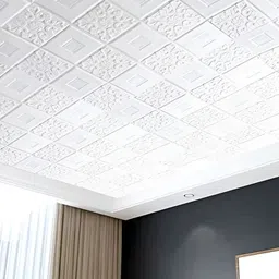 INDIAN ROYALS Blue & Grey PE-Foam Printed Self-Adhesive & Durable Wall Sticker-8