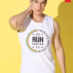 WOOSTRO Pack Of 2 Printed Gym Vests VWS26(RUN WHITE)(98 RED)-image-38