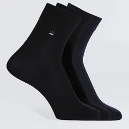 Camey Men Pack Of 3 Assorted Cotton Calf-Length Socks-picture-14